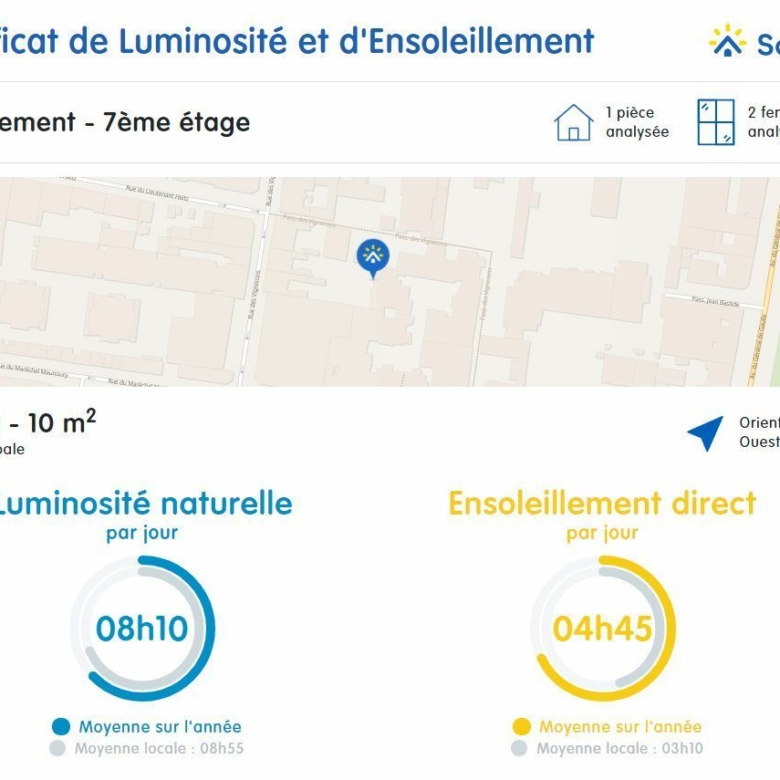 Lumineux studio de 22m² – Vue dégagée à Vincennes