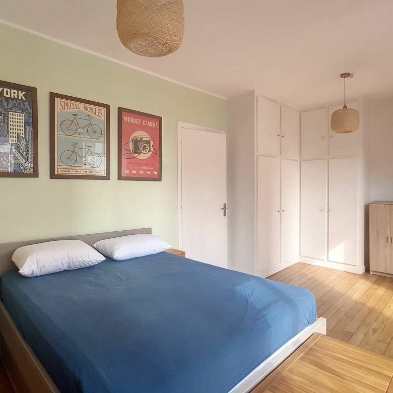 Cosy et traversant T2 de 37m² – Lumineux avec vue dégagée à Montreuil
