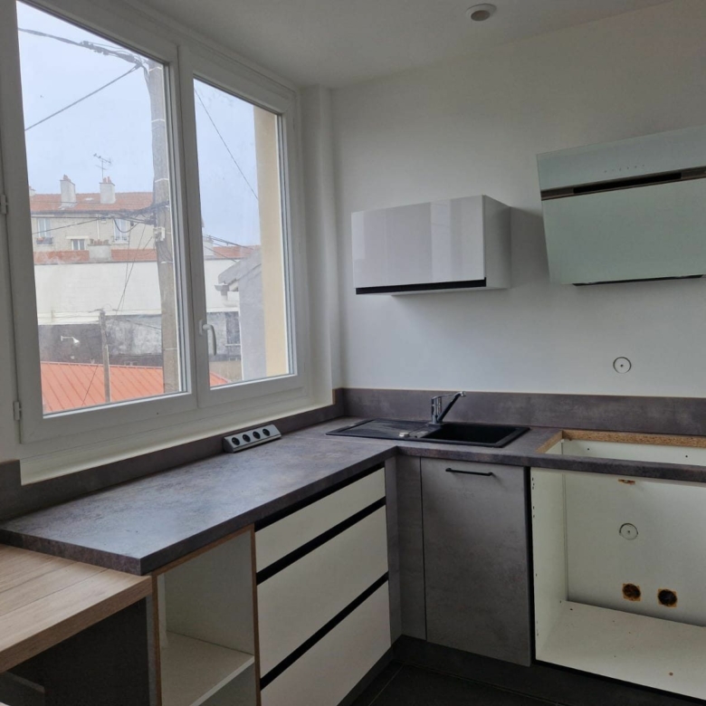 Appartement 3 pièces refait à neuf