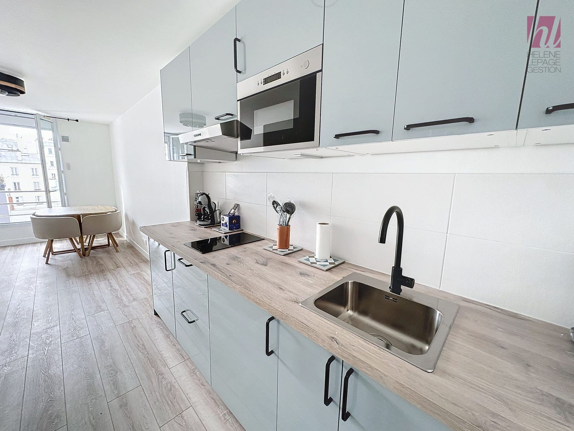 Superbe studio meublé de 21m² – Refait à neuf dans le 19ème