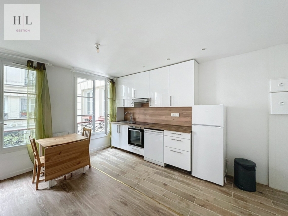Superbe T2 de 35m² – Meublé, équipé et idéalement situé à Paris 10e