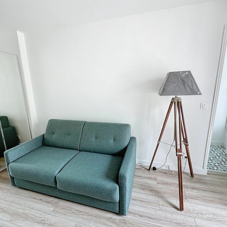 Superbe studio meublé de 21m² – Refait à neuf dans le 19ème