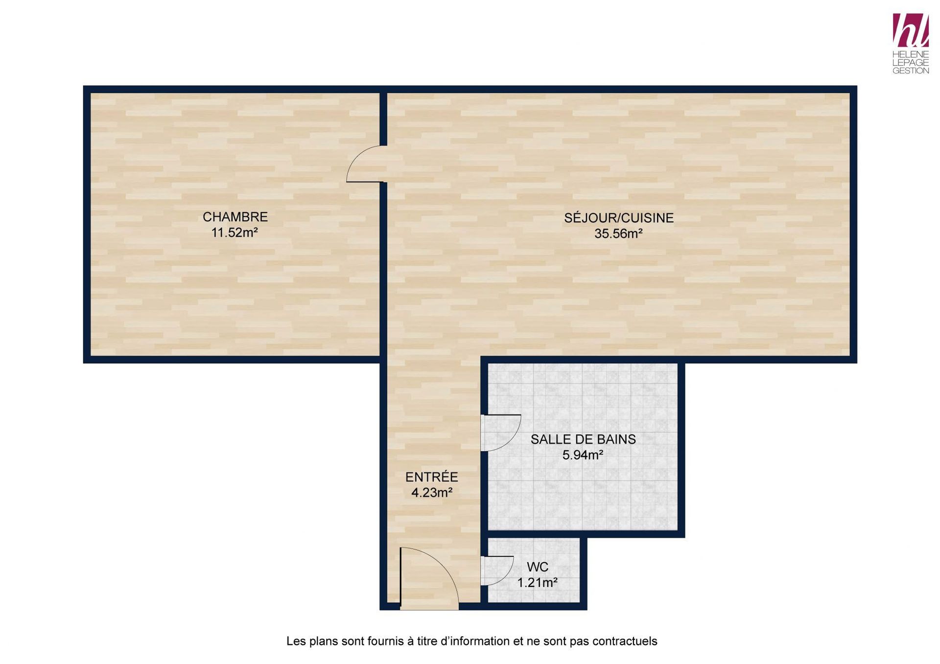 Grand T2 de 50m² – Fonctionnel et lumineux à Montreuil