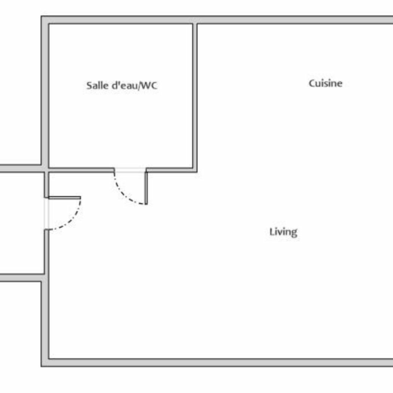 Agréable studio de 18m² – Dernier étage lumineux dans le 19ème