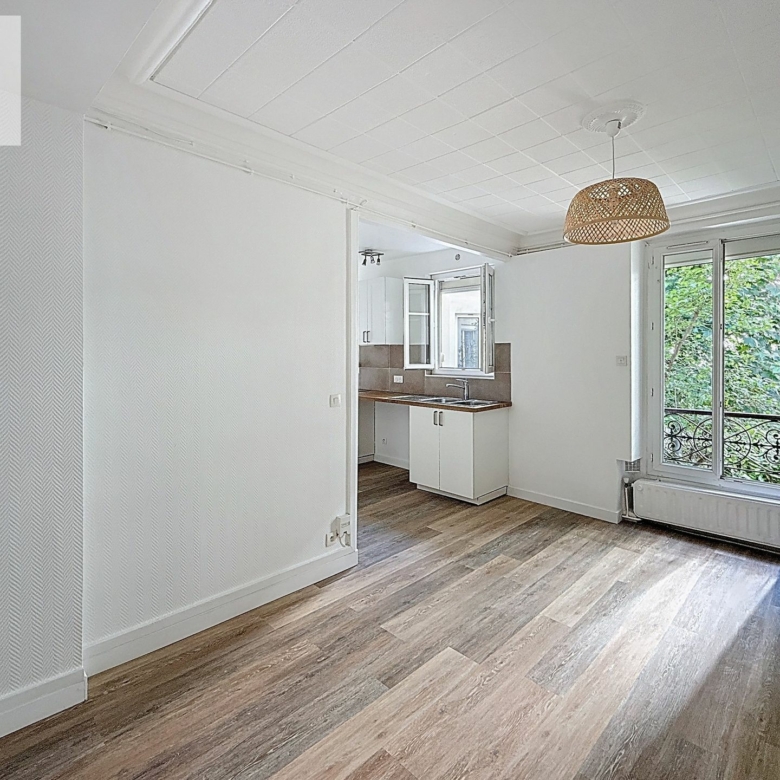 A LOUER – Appartement T2 cosy de 37m² à deux pas des Buttes-Chaumont