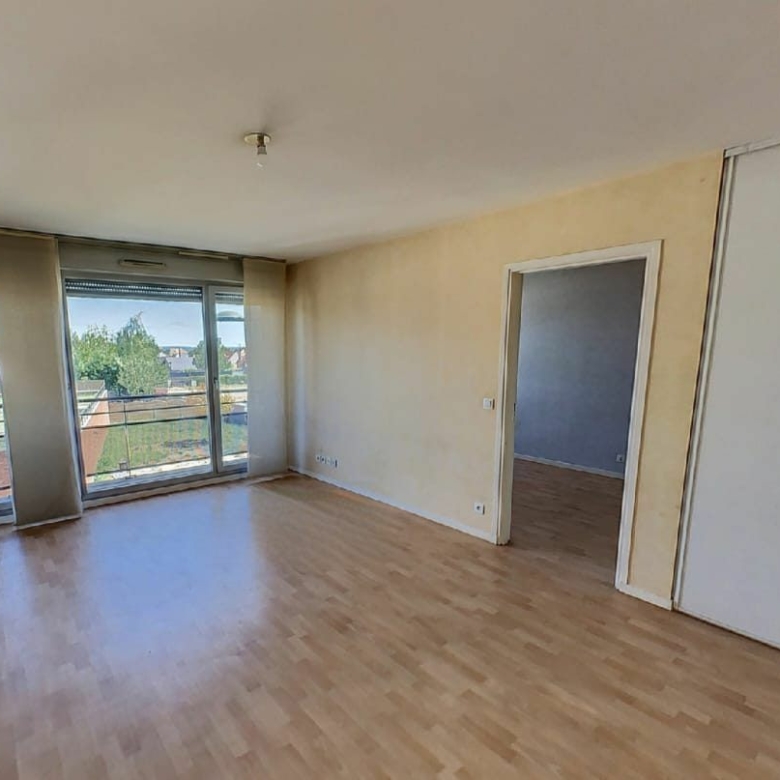 Moderne T2 de 46m² – Balcon et vue dégagée à Chelles