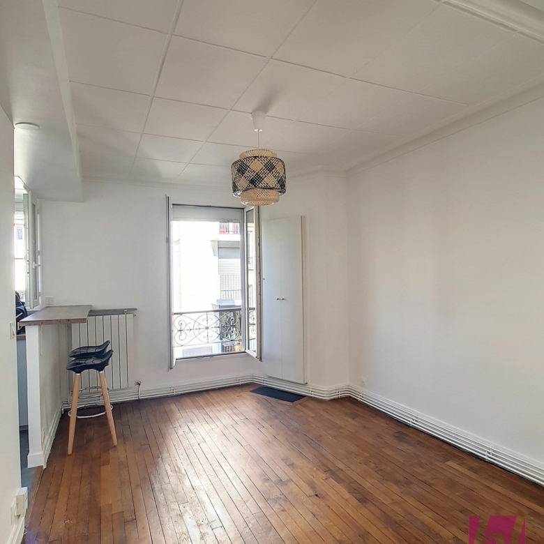 Beau T2 de 38m² – Refait à neuf dans le 19ème