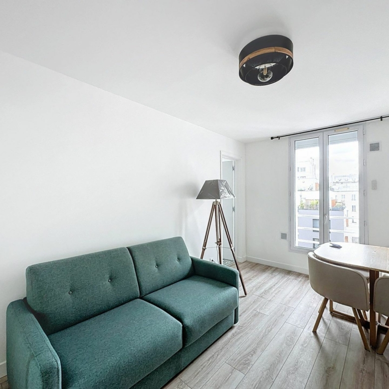 Superbe studio meublé de 21m² – Refait à neuf dans le 19ème