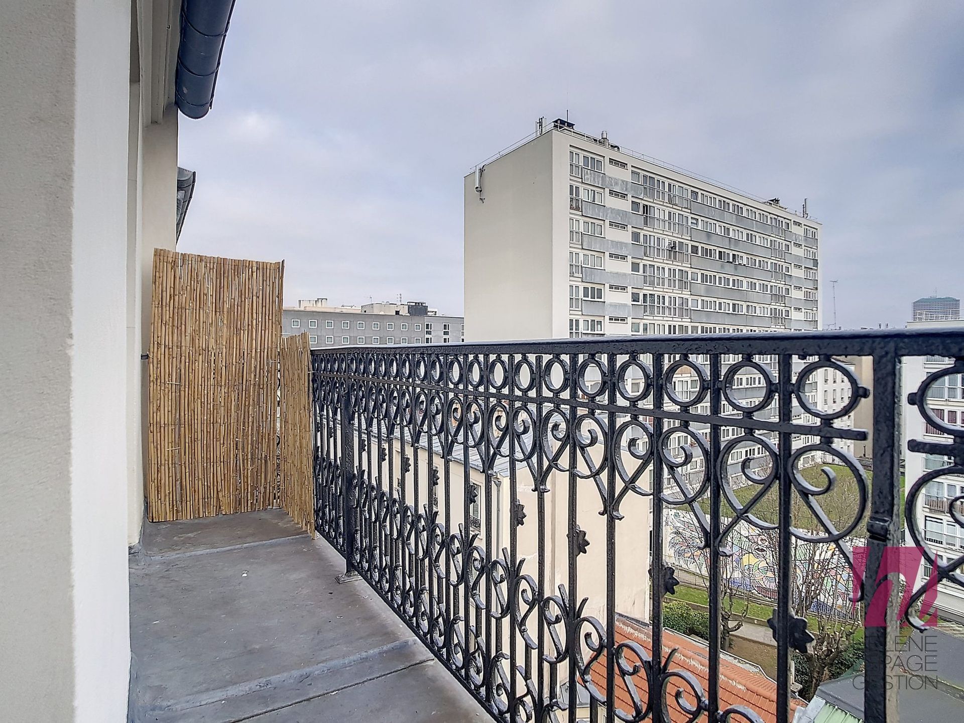 Agréable studio de 17m² – Dernier étage dans le 19ème