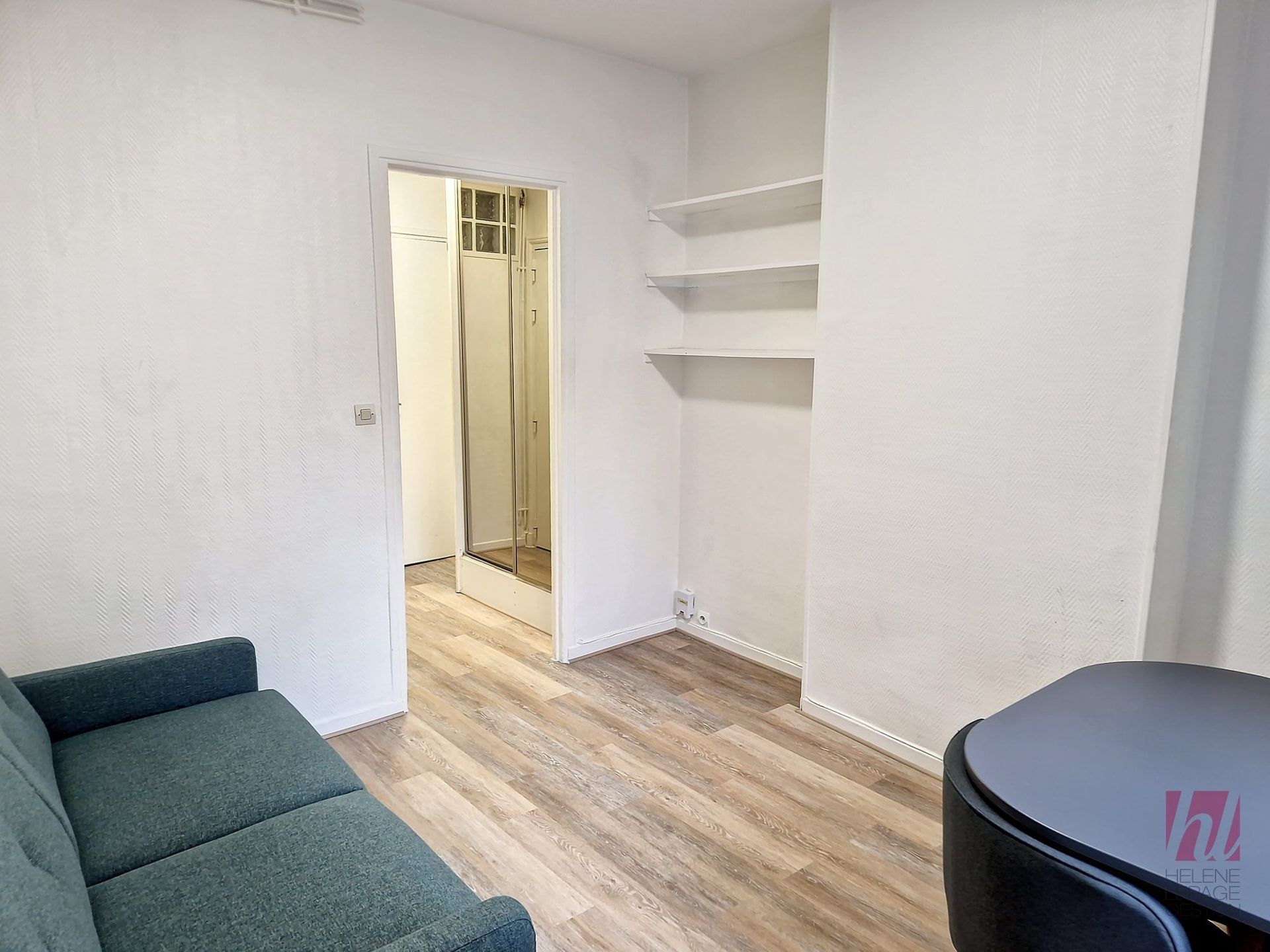 Beau studio meublé de 20m² – Sans vis-à-vis dans le 19ème