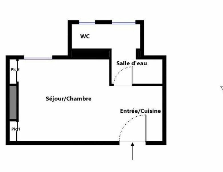 Authentique studio de 18m² – Quartier animé du 15ème