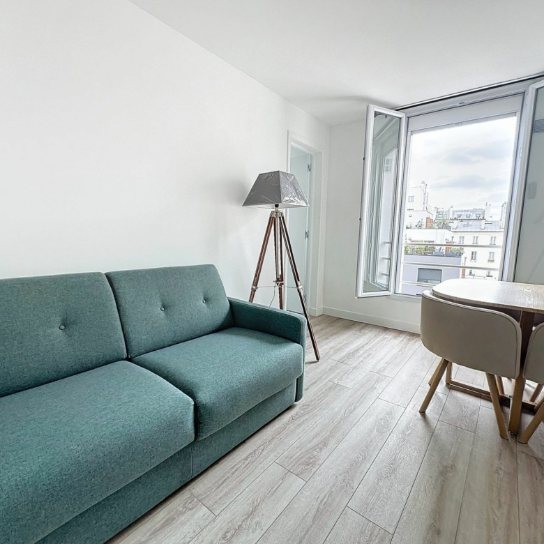 Superbe studio meublé de 21m² – Refait à neuf dans le 19ème