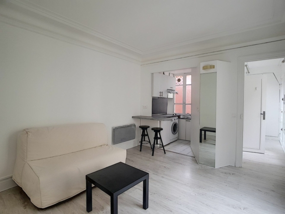 Beau T2 de 33m² – Agencement optimisé dans le 16ème