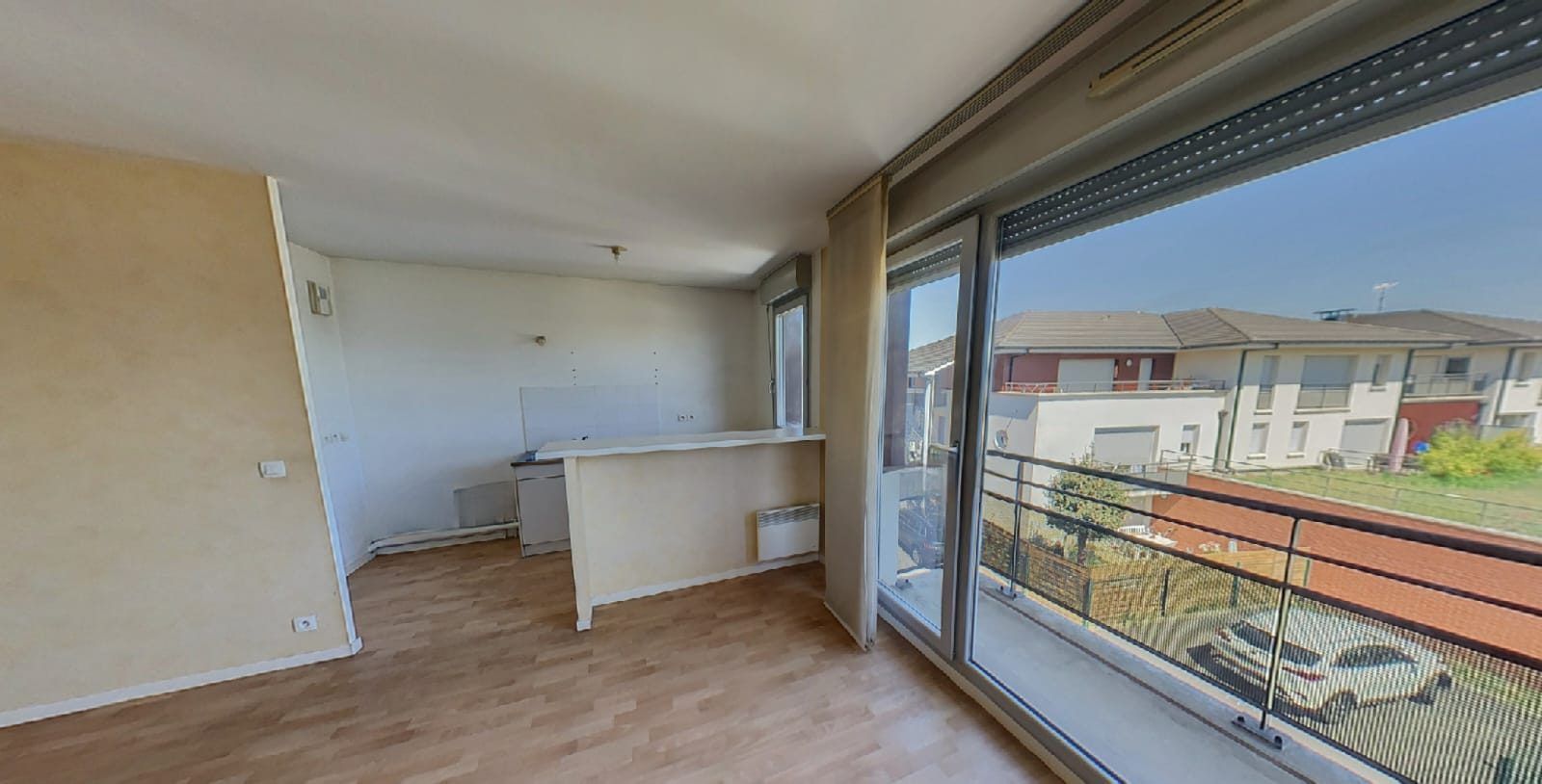 Moderne T2 de 46m² – Balcon et vue dégagée à Chelles