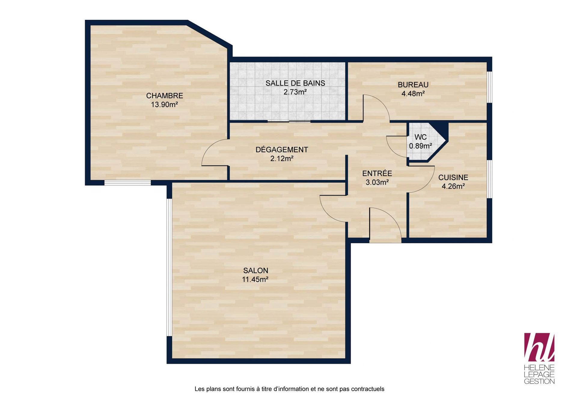 Coquet T2 de 43m² – Proche RER à Vincennes