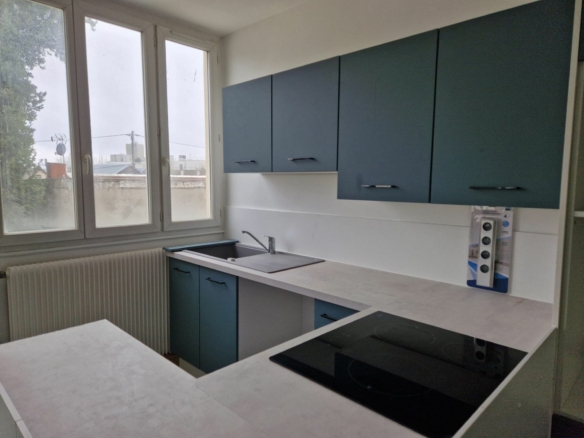 Appartement 3 pièces refait à neuf