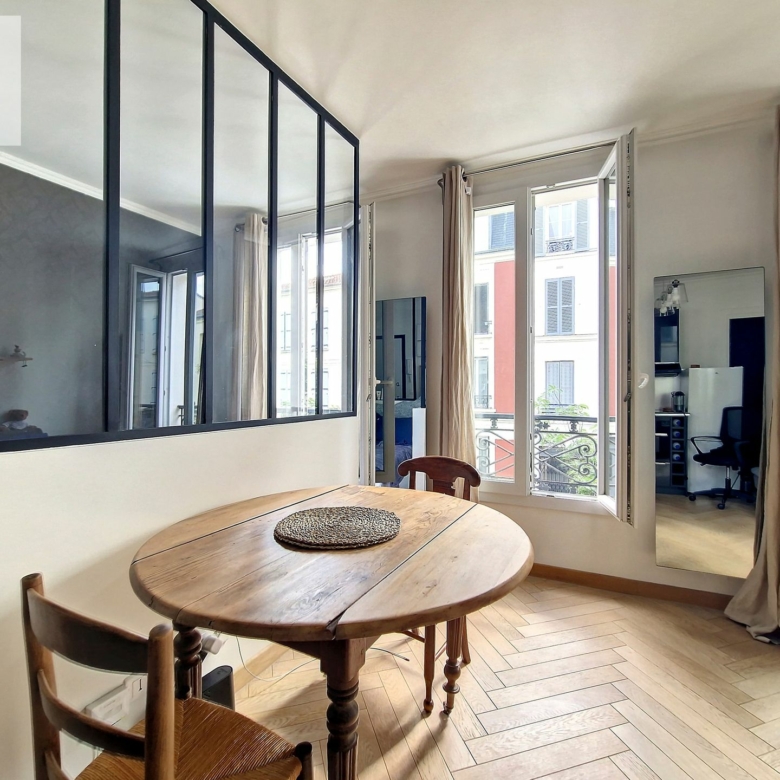Studio 25,60 m² avec coin nuit – Lumineux et bien agencé à Vincennes