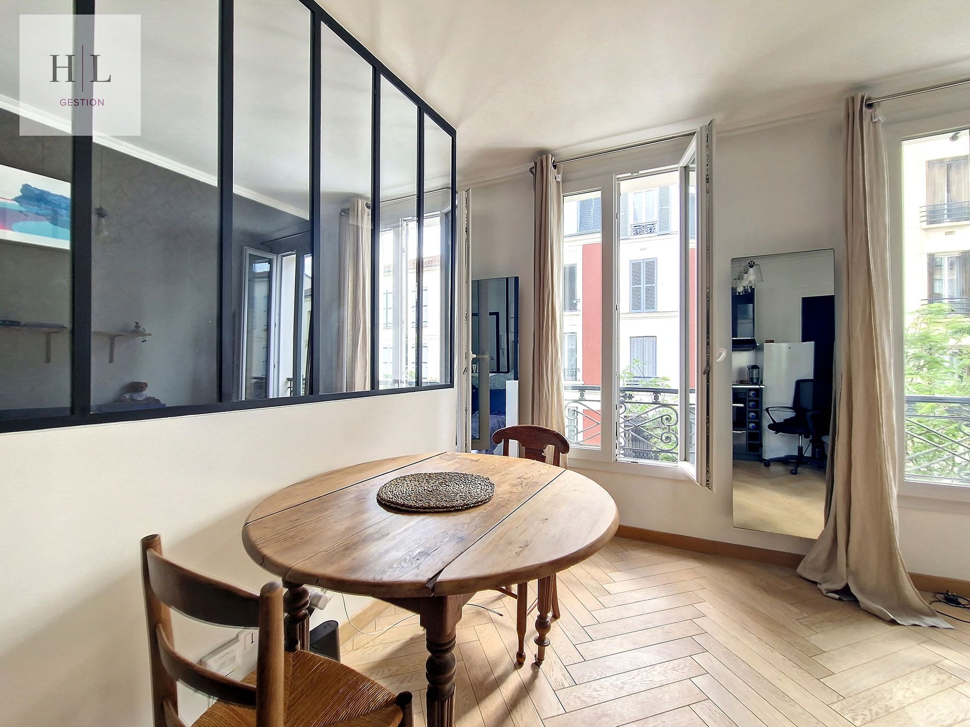Studio 25,60 m² avec coin nuit – Lumineux et bien agencé à Vincennes