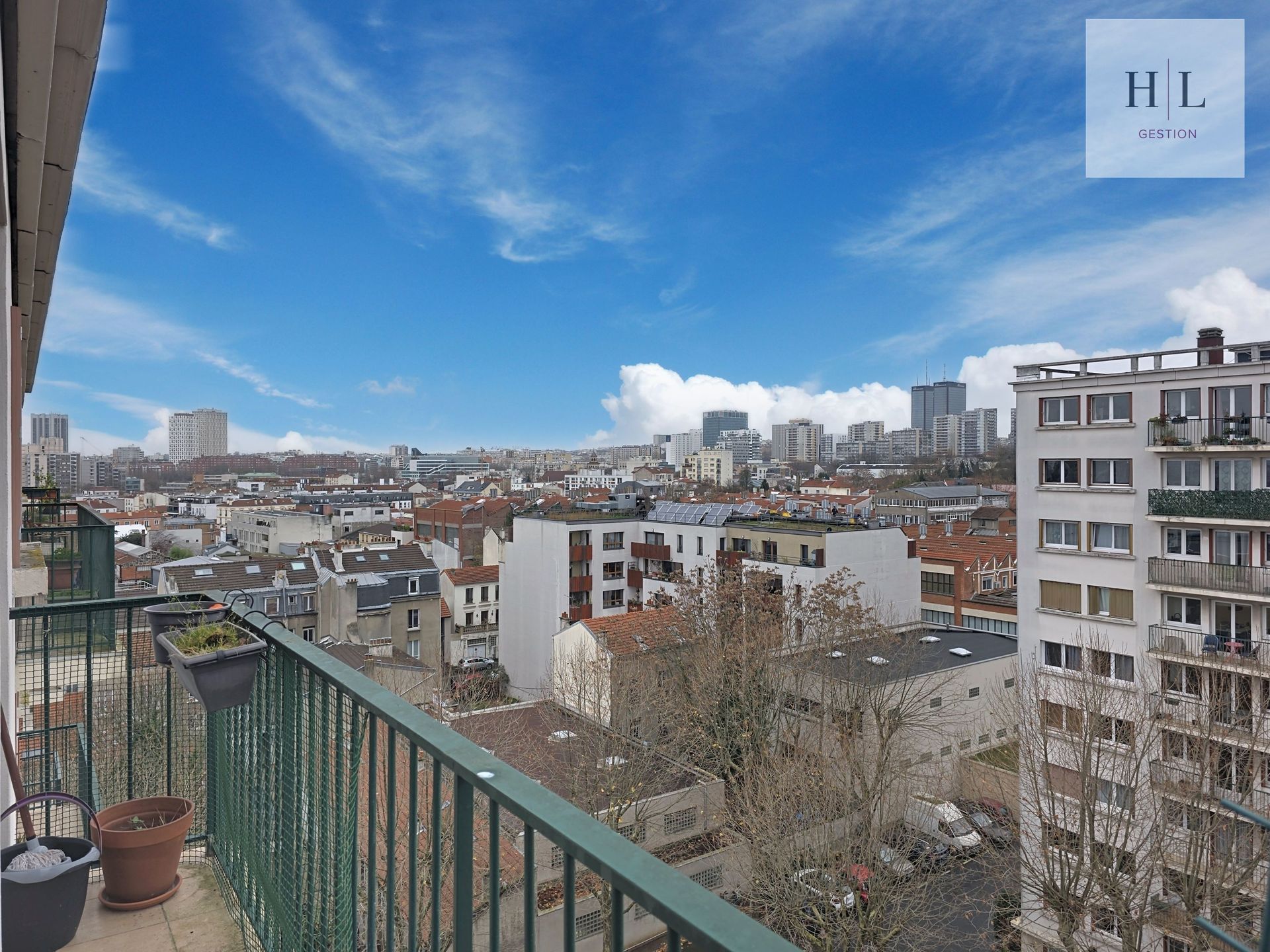Spacieux T4 meublé de  88 m² avec 3 chambres – Idéal colocation et vue dégagée à Montreuil