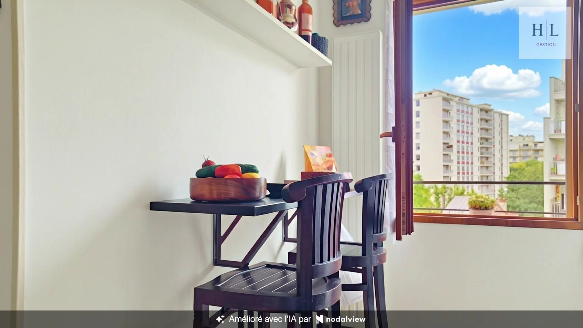 Appartement T2 moderne – 50 m² – Montreuil – Dernier étage avec loggia