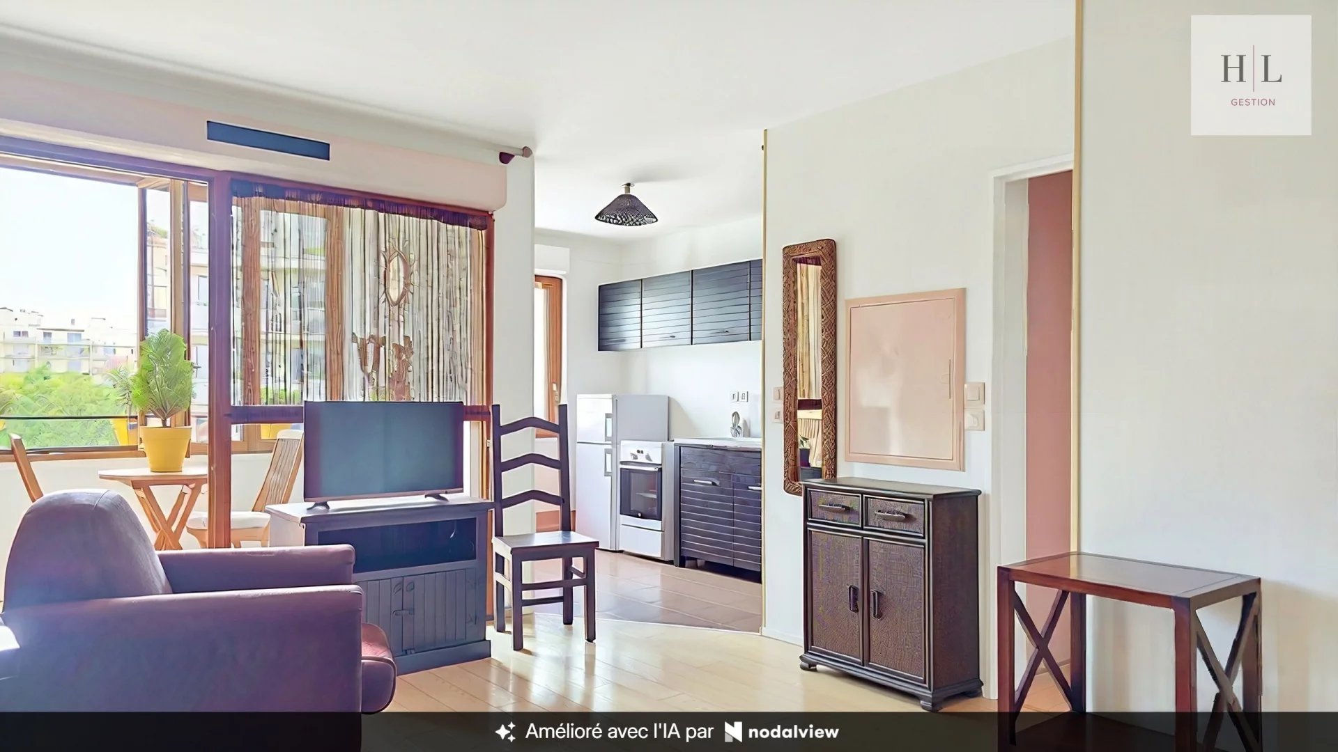 Appartement T2 moderne – 50 m² – Montreuil – Dernier étage avec loggia