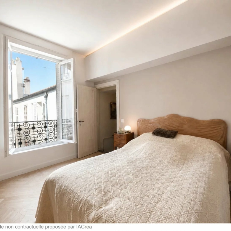Duplex 3/4 pièces de 61 m² esprit “petite maison” à fort potentiel – Paris 17e (Rue de Lévis)