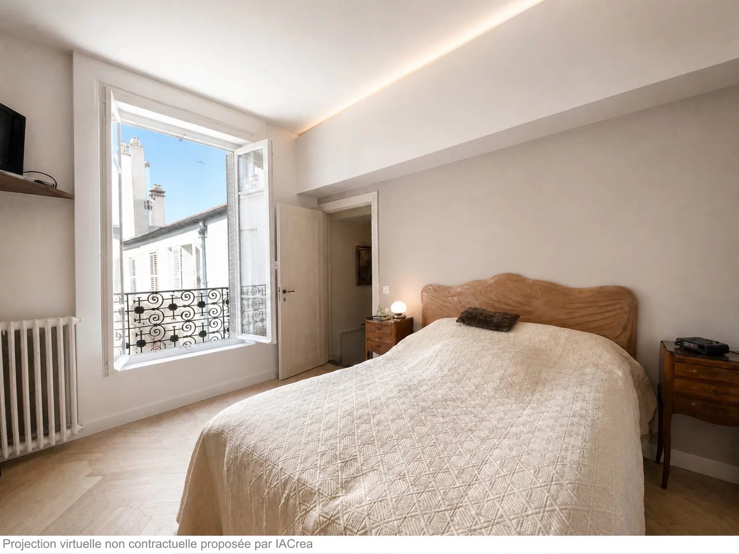 Duplex 3/4 pièces de 61 m² esprit “petite maison” à fort potentiel – Paris 17e (Rue de Lévis)