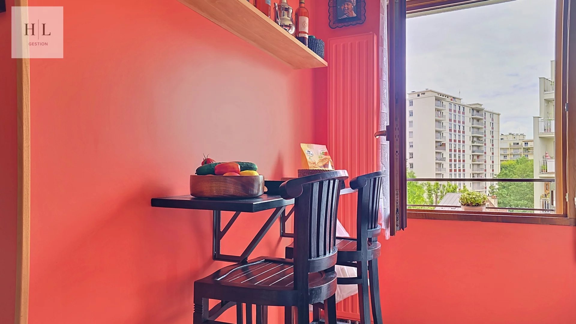 Appartement T2 moderne – 50 m² – Montreuil – Dernier étage avec loggia