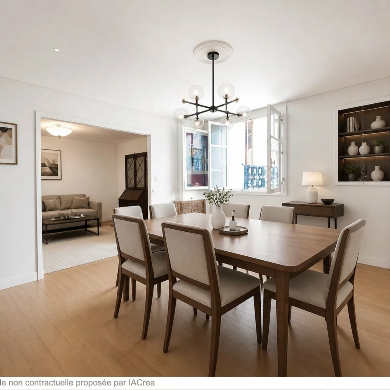 Duplex 3/4 pièces de 61 m² esprit “petite maison” à fort potentiel – Paris 17e (Rue de Lévis)
