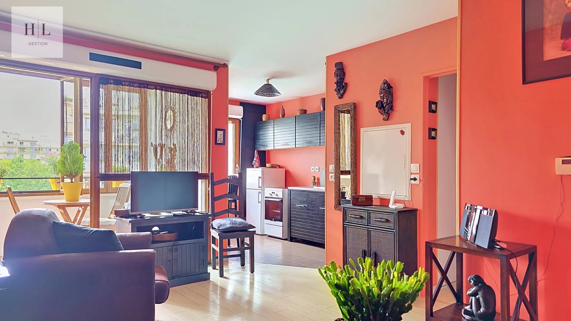 Appartement T2 moderne – 50 m² – Montreuil – Dernier étage avec loggia