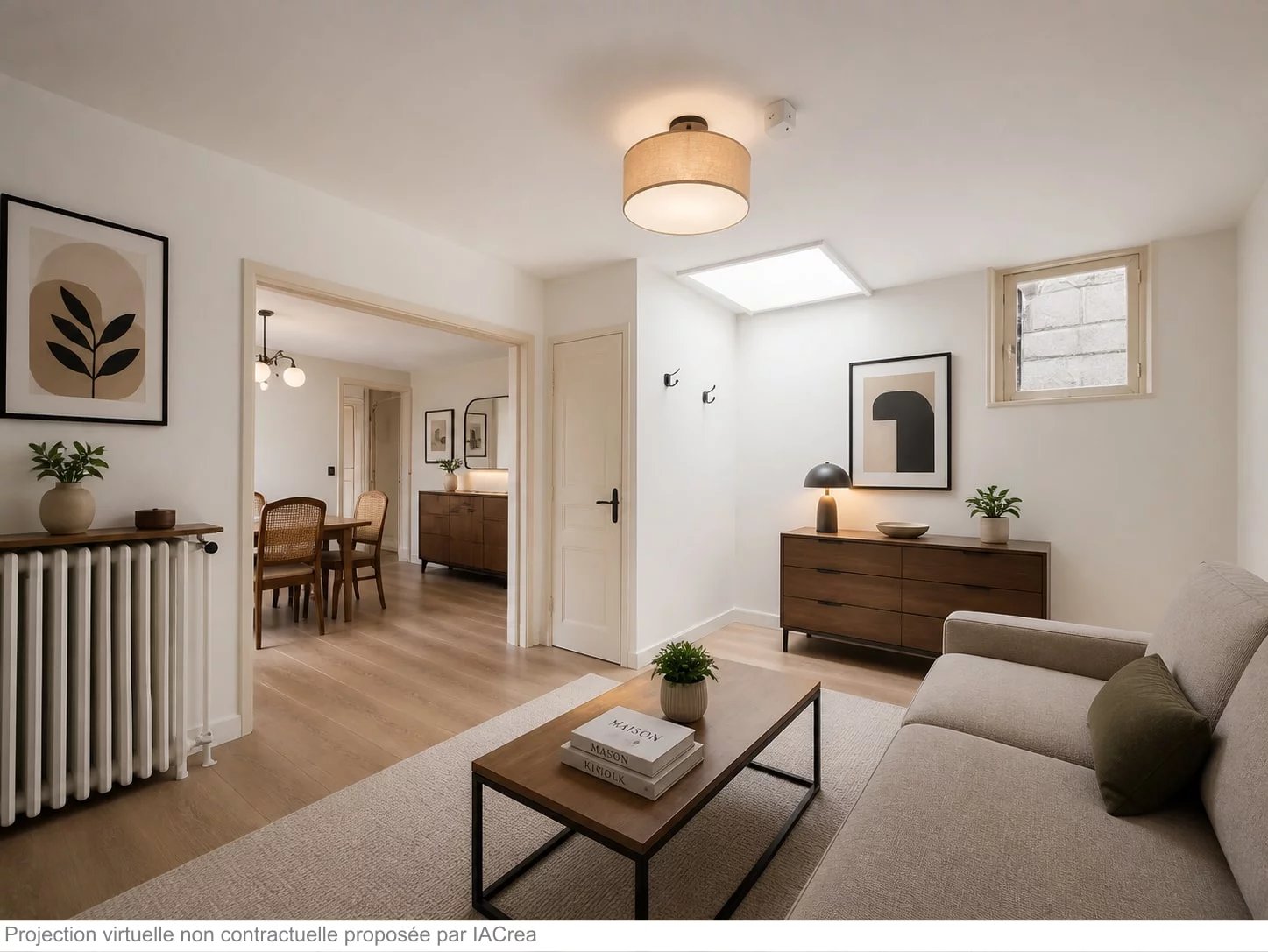 Duplex 3/4 pièces de 61 m² esprit “petite maison” à fort potentiel – Paris 17e (Rue de Lévis)