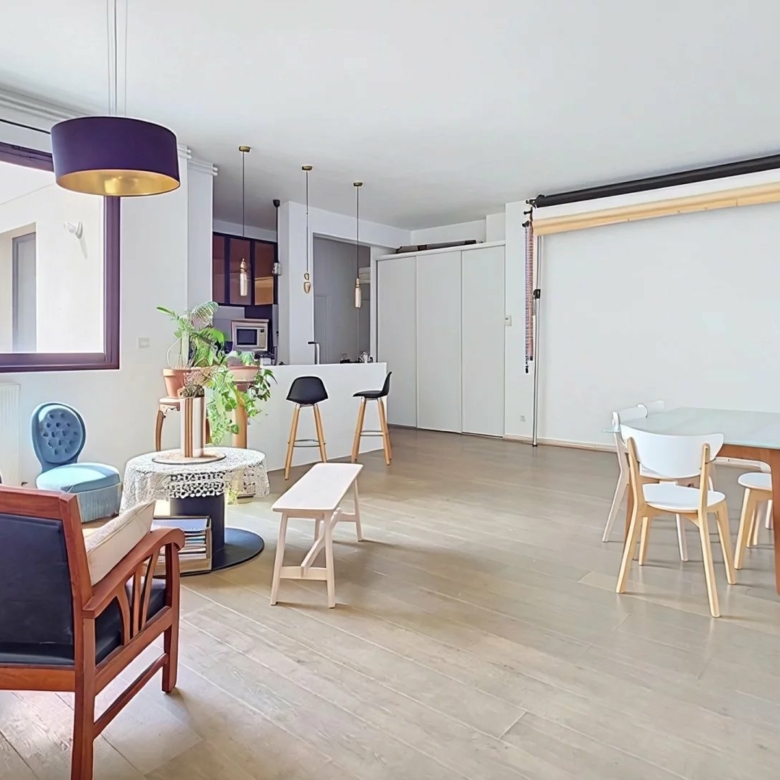 Appartement T3 de 115m² aux beaux volumes à Montreuil