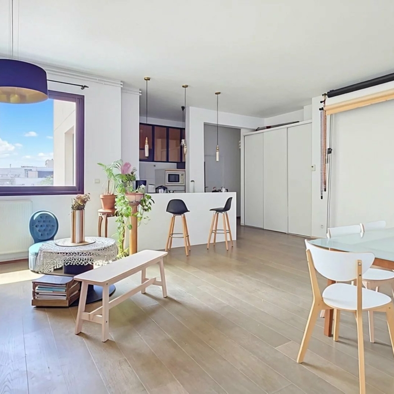 Appartement T3 de 115m² aux beaux volumes à Montreuil