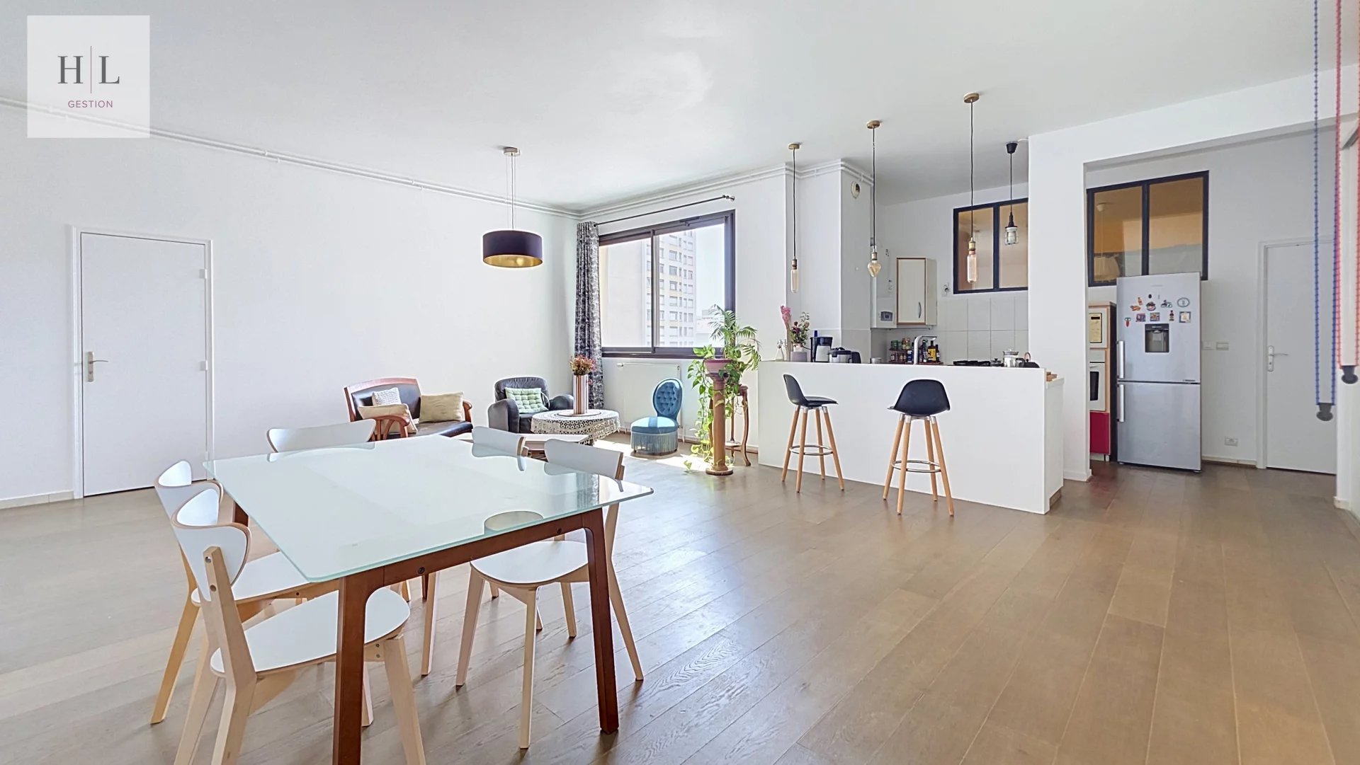 Appartement T3 de 115m² aux beaux volumes à Montreuil